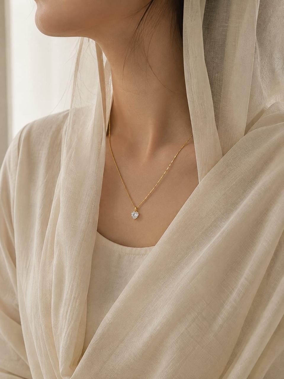 Sole Crystal Necklace