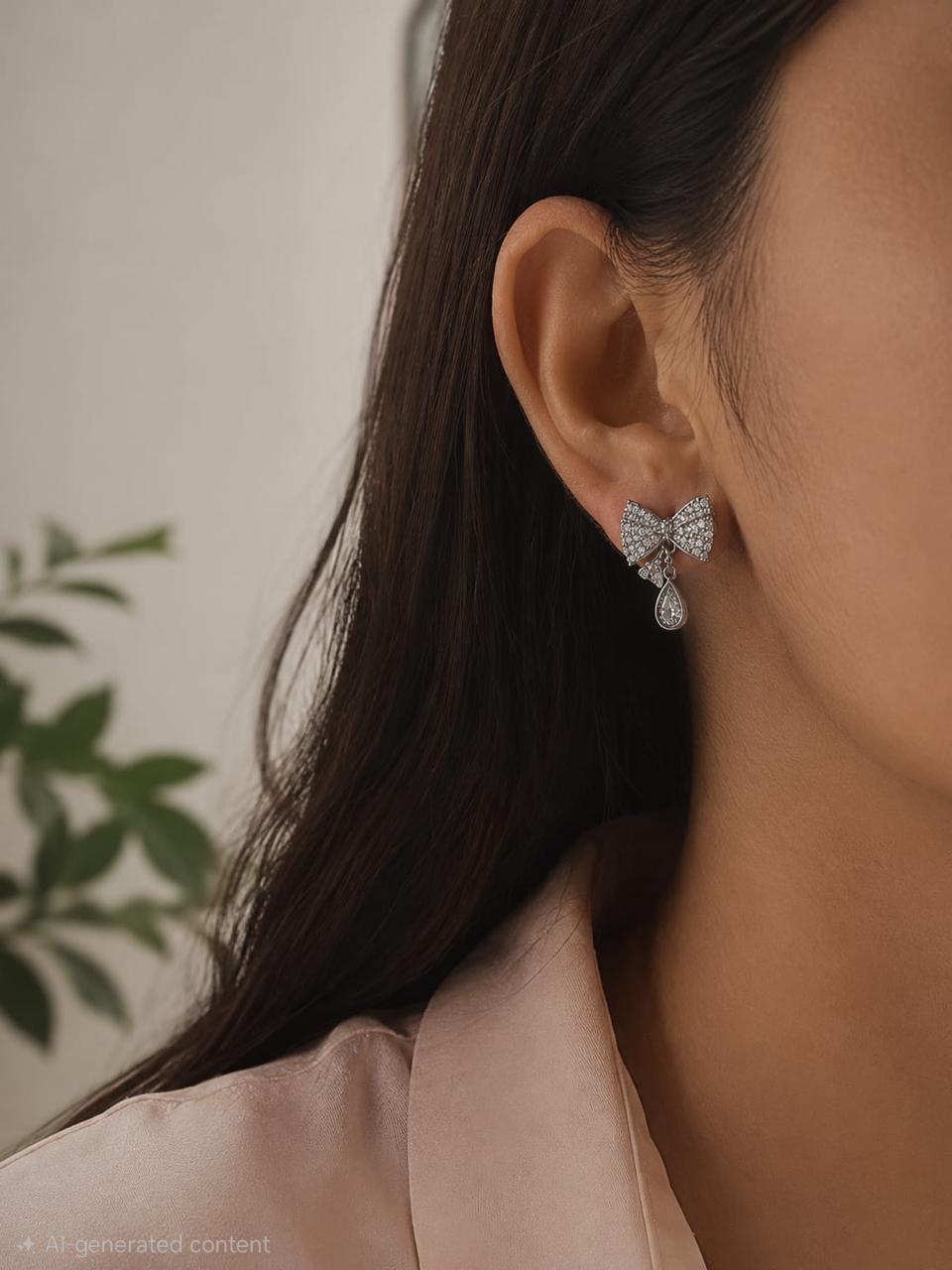 Etoile Crystal Drop Earrings
