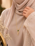 Emerald Dewdrop Necklace